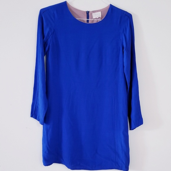 Everly Women's Blue Dress Long Sleeve, Size Small - Picture 1 of 8